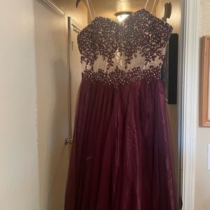 Stunning Purple Prom dress